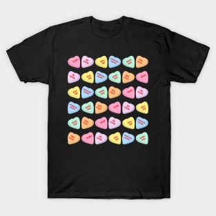 Negative Conversation Hearts T-Shirt